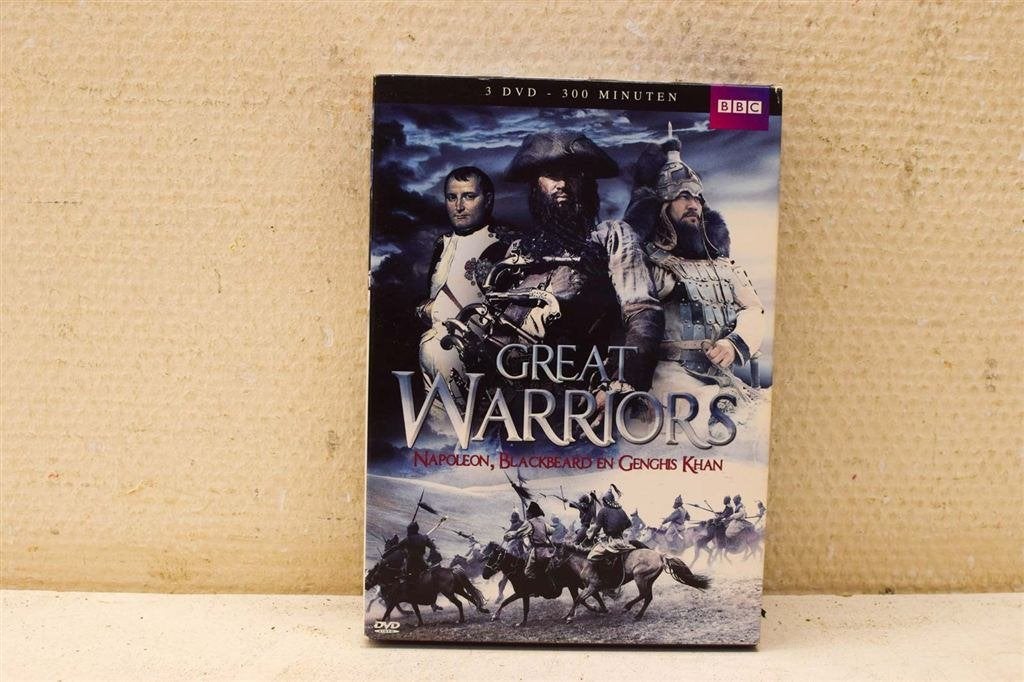 3 DVD box Great Warriors 48453, Ophalen of Verzenden, Gebruikt