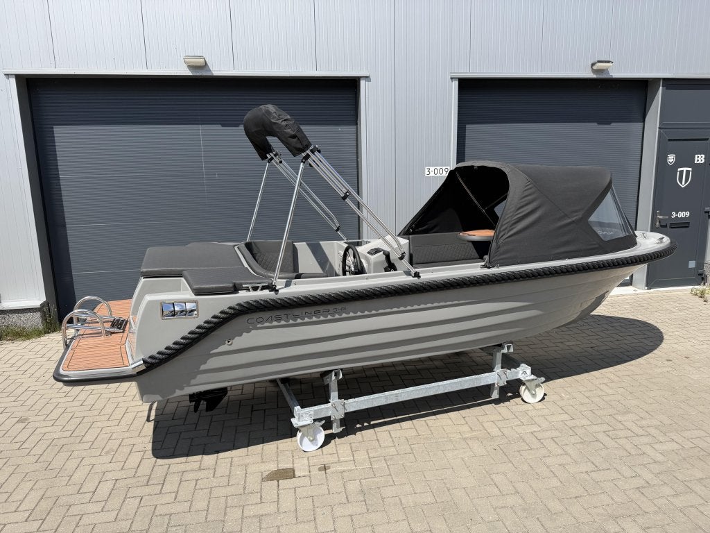 Nieuwe Coastliner 545 Tender Incl. Tohatsu 20PK 4-takt, Watersport en Boten, Sloepen, Tender, Elektrische start, Wfwatersport@botenverhuurhoorn.nl