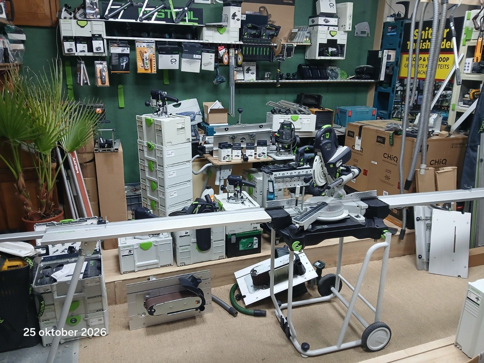 Festool Afkortzaag., Doe-het-zelf en Verbouw, Ophalen, Gebruikt, -, -