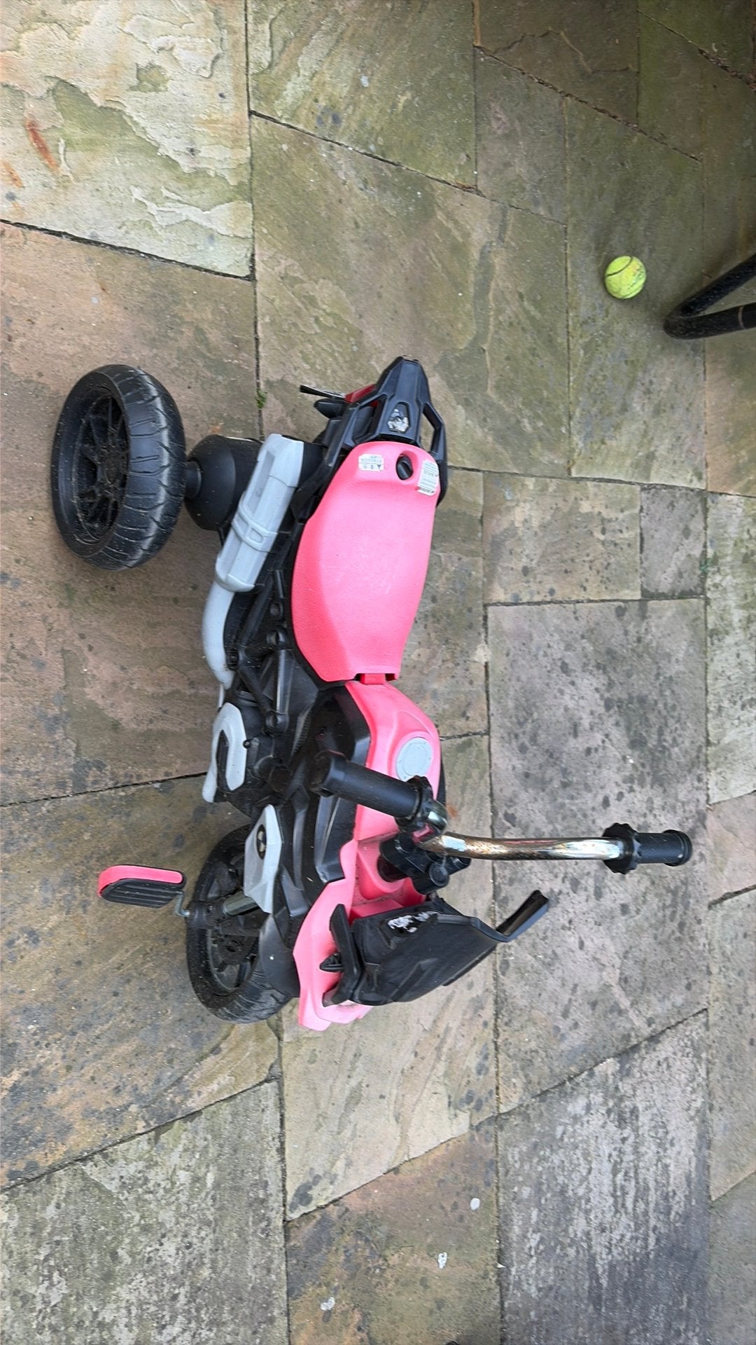 Motor driewieler, Ophalen, Gebruikt, Terugtraprem