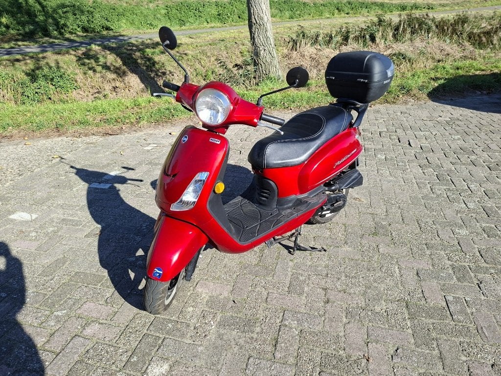 Sym Fiddle 2 te koop, Ophalen, Gebruikt, Maximaal 45 km/u, 49 cc