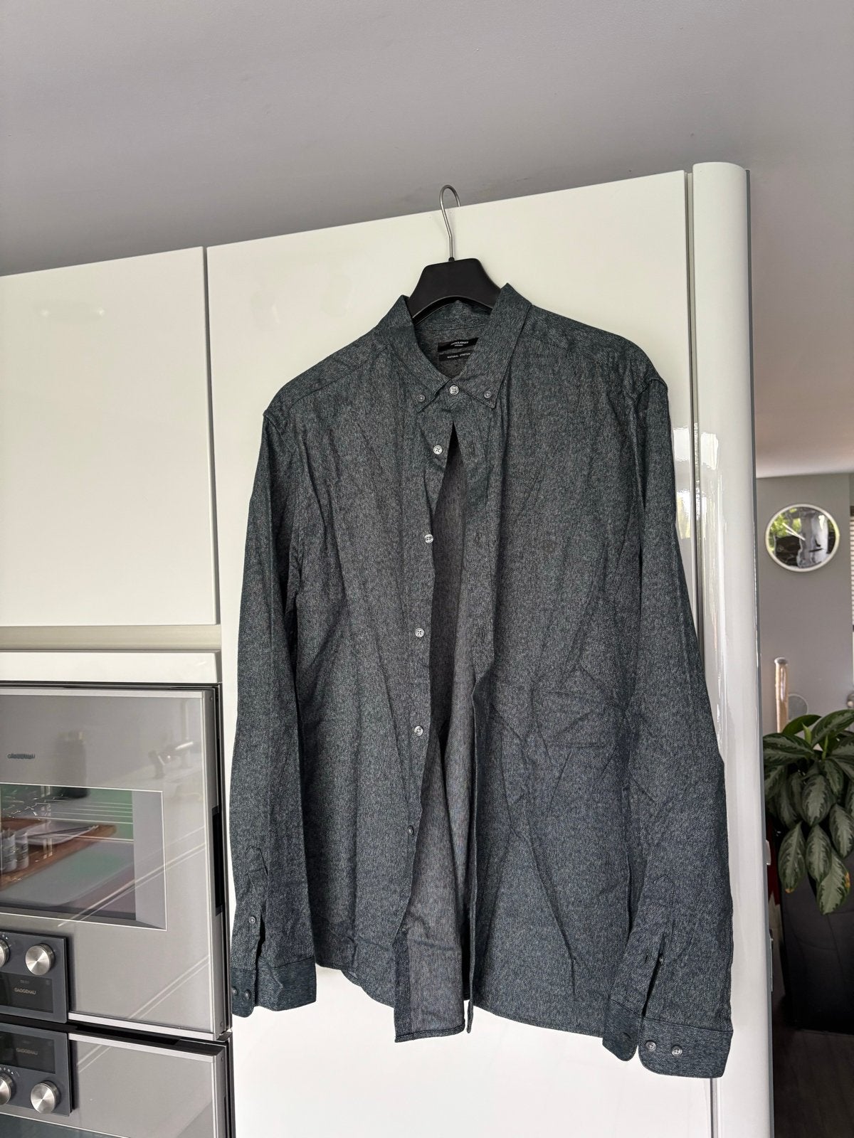 Jack & Jones Premium overhemd - Maat xxl, Kleding | Heren, Ophalen of Verzenden, Zo goed als nieuw, Grijs, Halswijdte 41/42 (L)