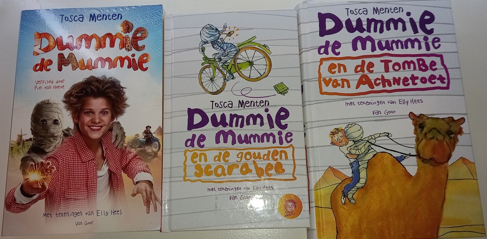 DUMMIE DE MUMMIE BOEKEN, Boeken, Ophalen of Verzenden, Zo goed als nieuw, Tosca Menten