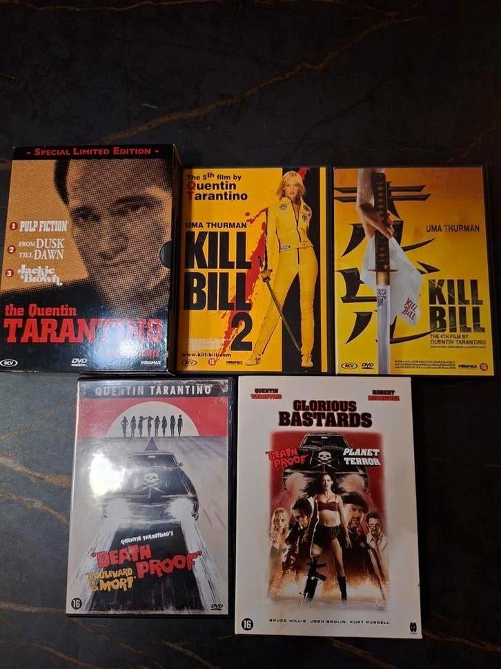 Quentin Tarantino DVD Collectie, Ophalen of Verzenden, Zo goed als nieuw
