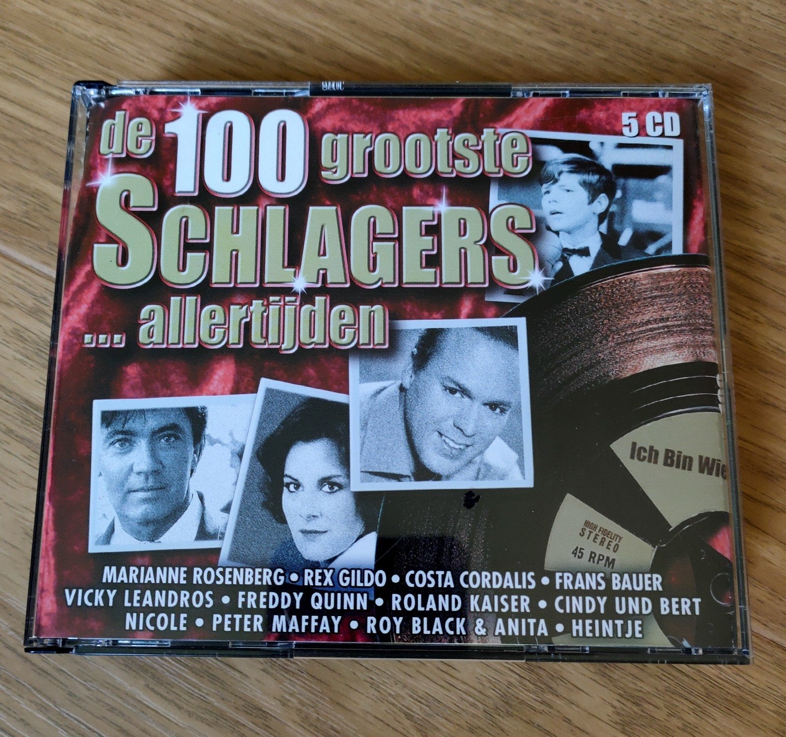 De 100 Grootste Schlagers Aller Tijden - 5 CD Boxset, Ophalen of Verzenden, Gebruikt