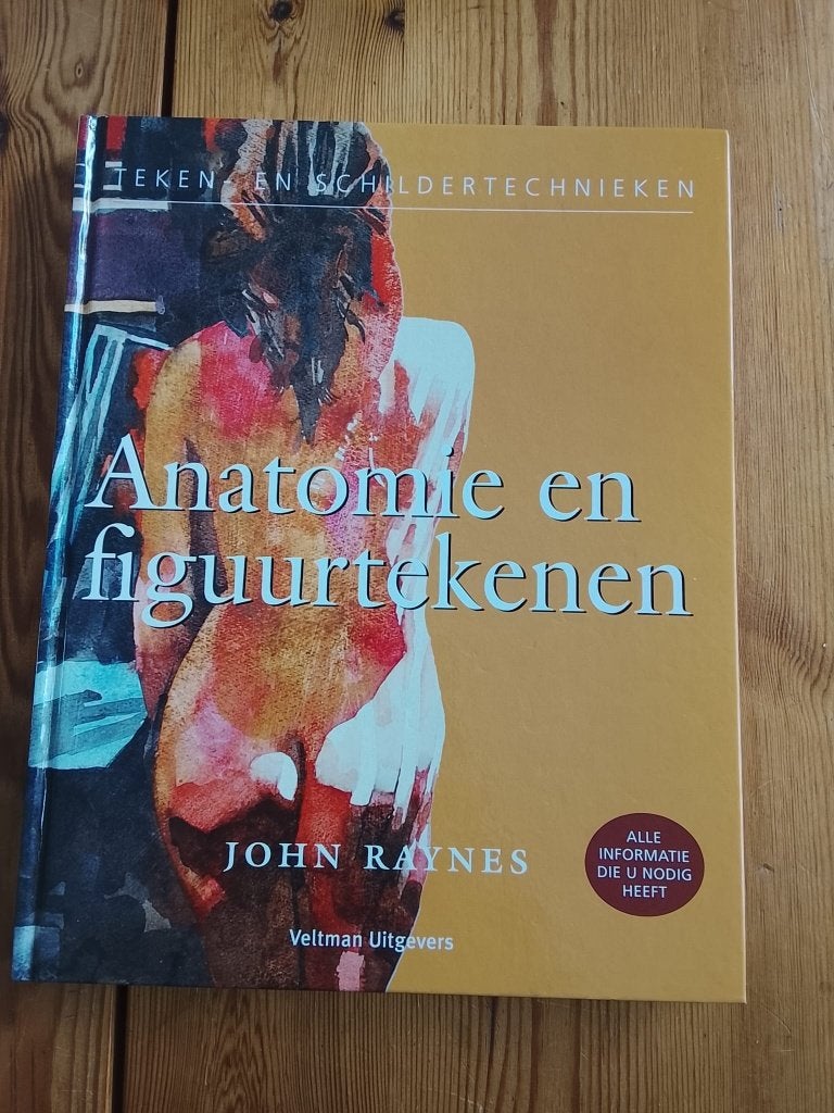 Teken en Schildertechnieken Anatomie, Boeken, Ophalen of Verzenden, Zo goed als nieuw, Tekenen en Schilderen