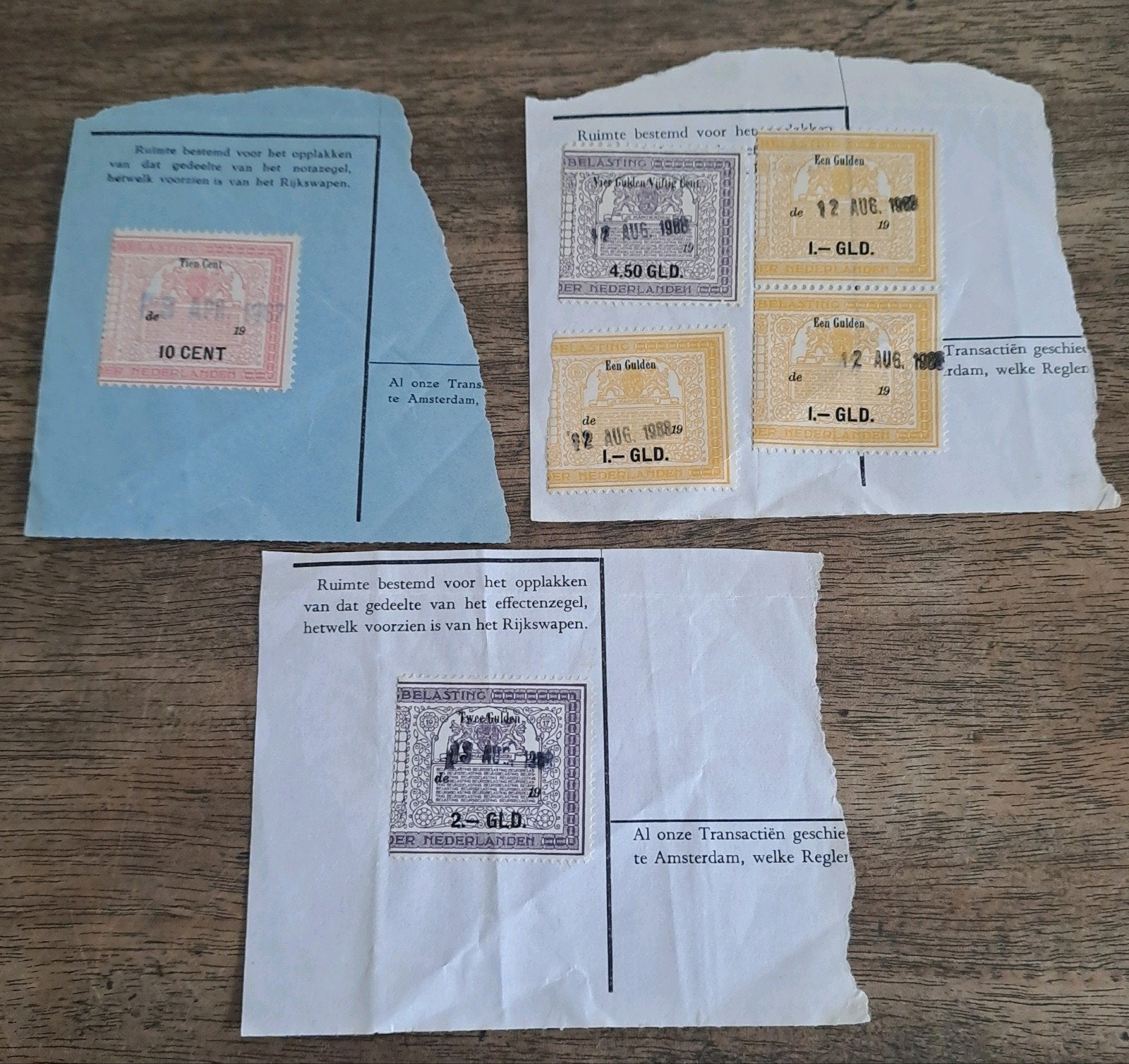 Belastingzegels Nederland - Diverse Waarden en Periodes, Postzegels en Munten, Postzegels | Nederland, Ophalen of Verzenden