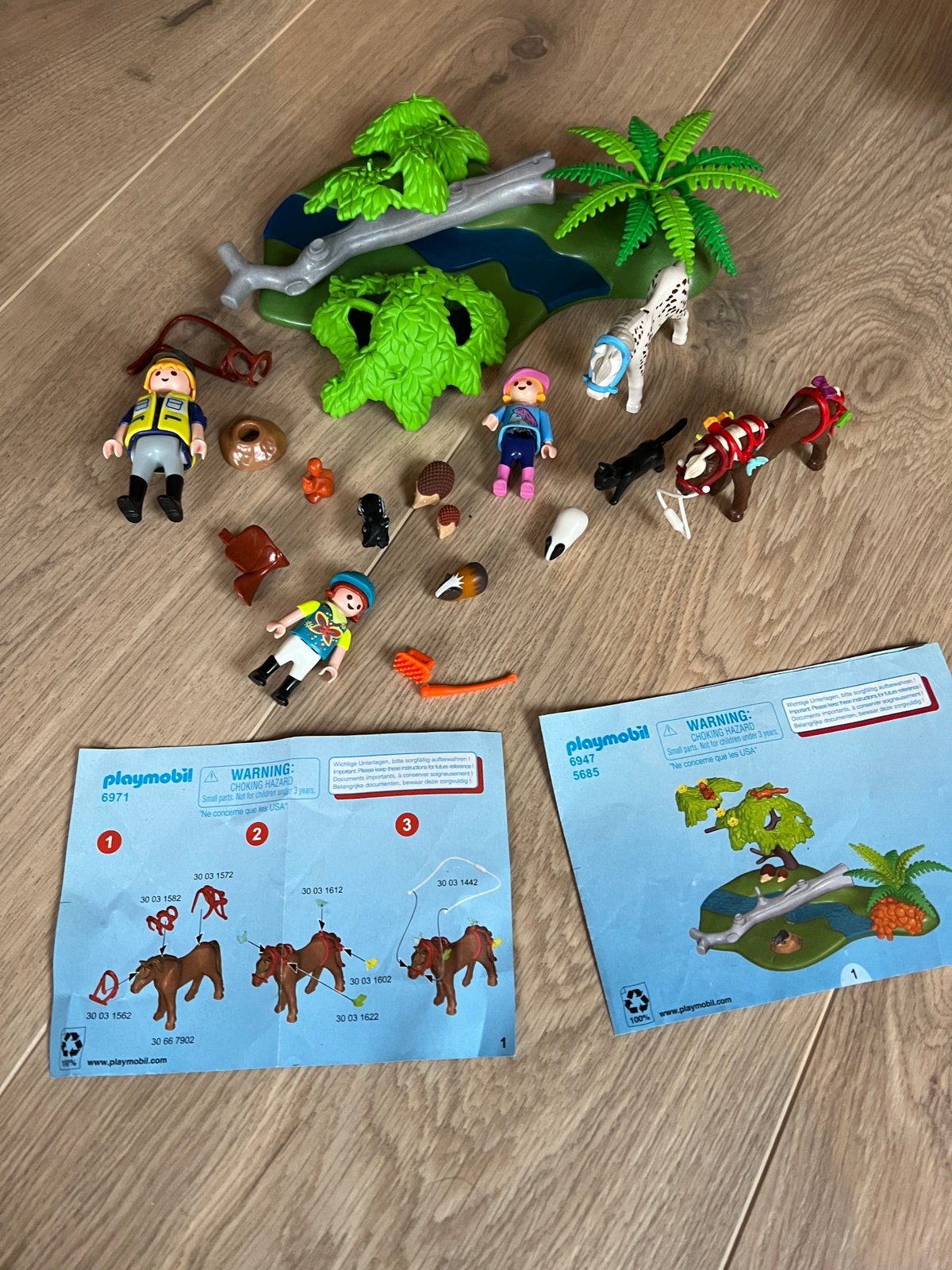 Playmobil 6947 en 5685 en 6971, Ophalen of Verzenden, Zo goed als nieuw