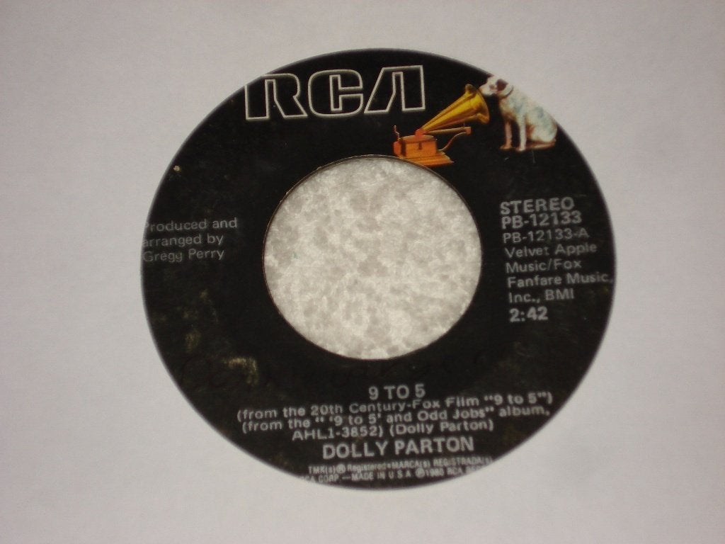 Dolly Parton    9 To 5    Usa    Orgineel, Originele persing, Ophalen of Verzenden, Zo goed als nieuw, Pop