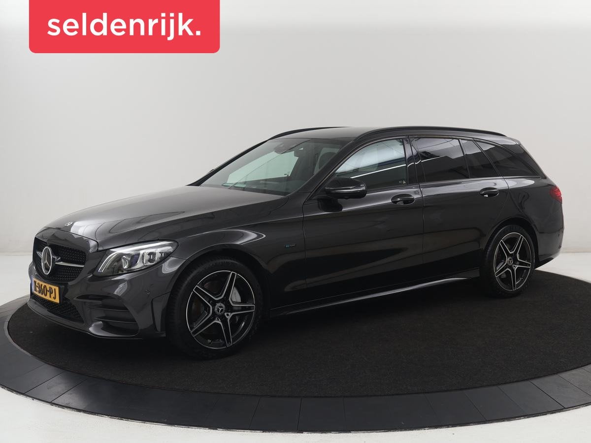 Mercedes-Benz C-klasse Estate 300 e Business Solution AMG Li, Auto's, Automaat, 320 pk, Leder en Stof, Hybride Elektrisch/Benzine