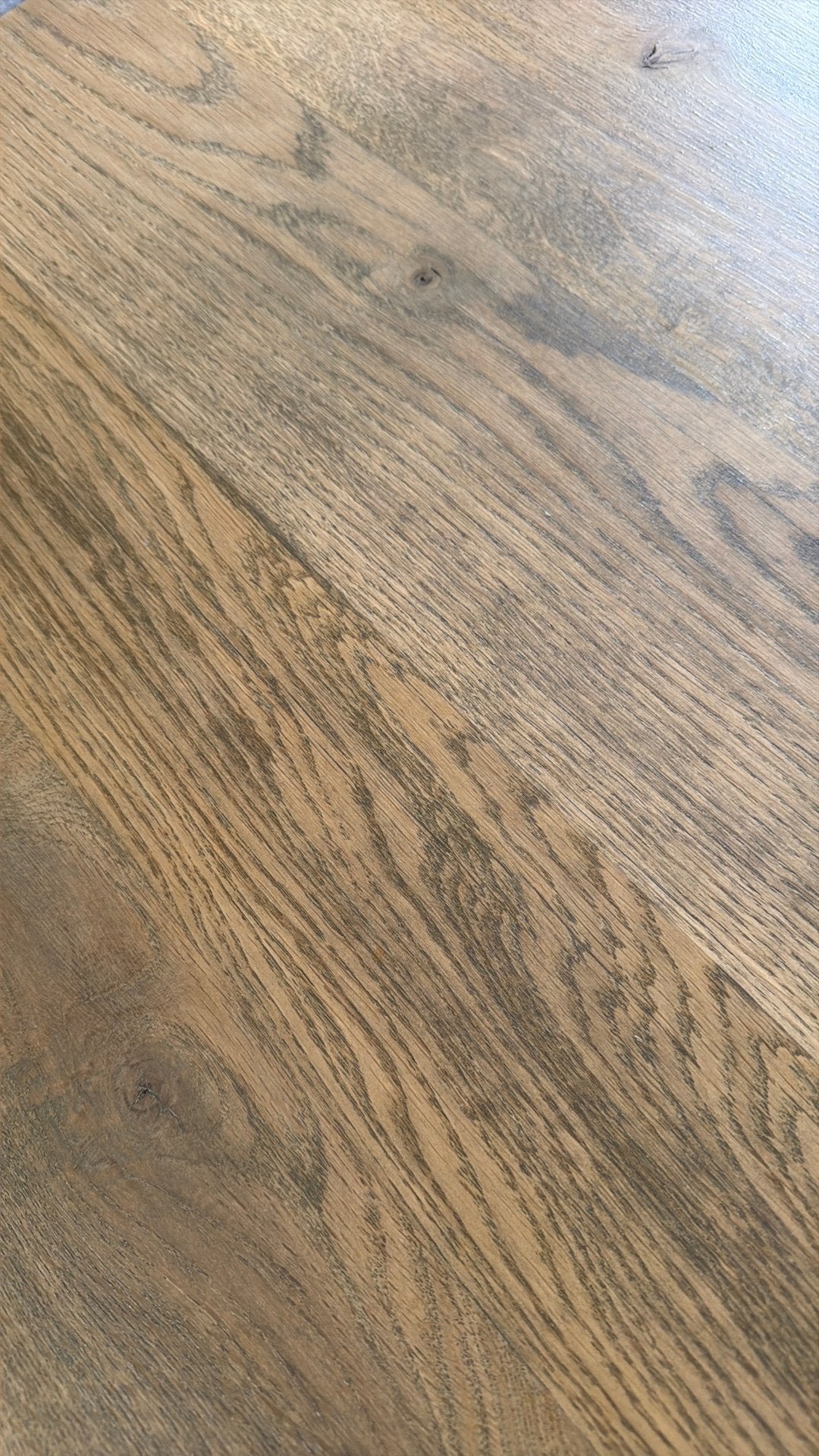 Salontafel met eiken tafelblad, behandeld, Ophalen, 100 tot 150 cm, Eikenhout, 50 tot 100 cm