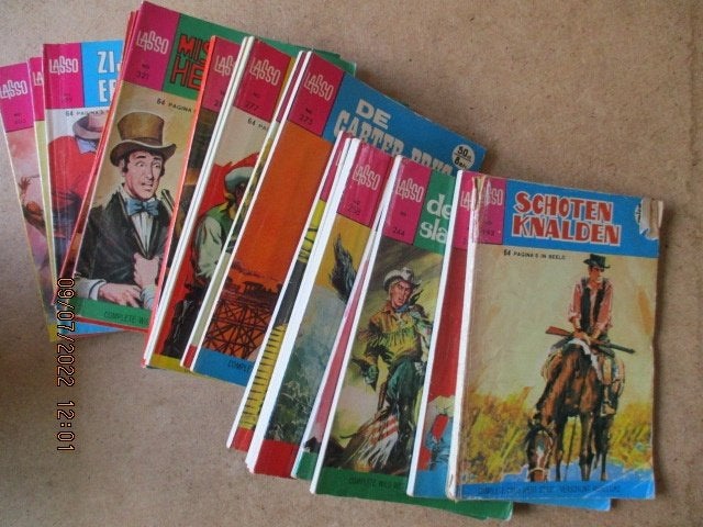 adv6731 lasso ministrip, Boeken, Eén stripboek, Ophalen, Gelezen
