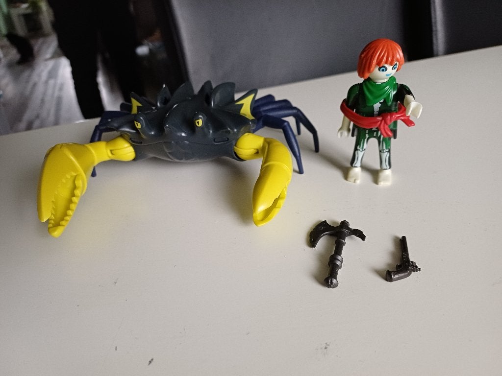 Playmobil Reuzekrab - 4804, Ophalen of Verzenden, Zo goed als nieuw, Complete set