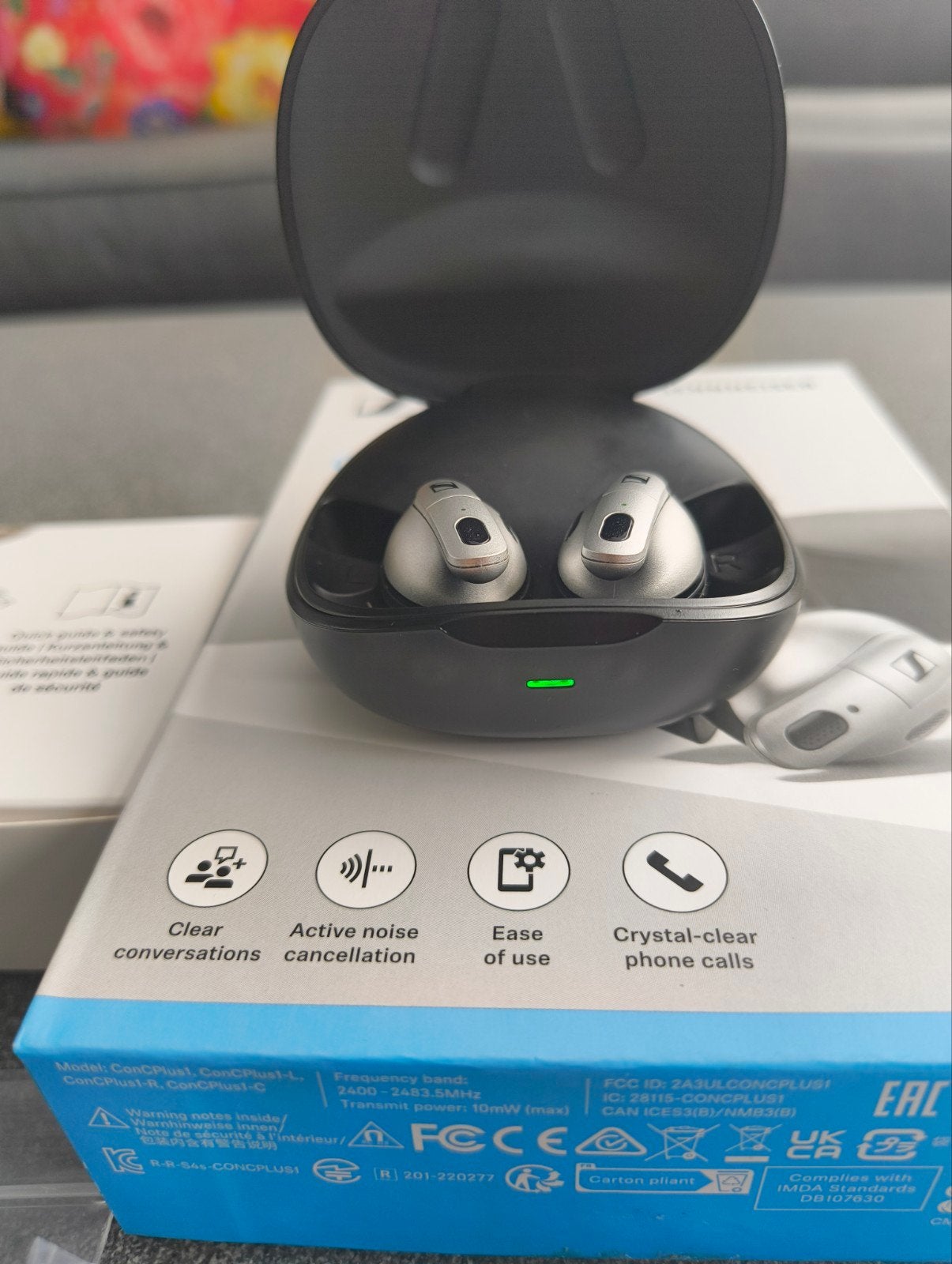 Sennheiser ConC 400 True Wireless Earbuds, Ophalen of Verzenden, Zo goed als nieuw, Bluetooth