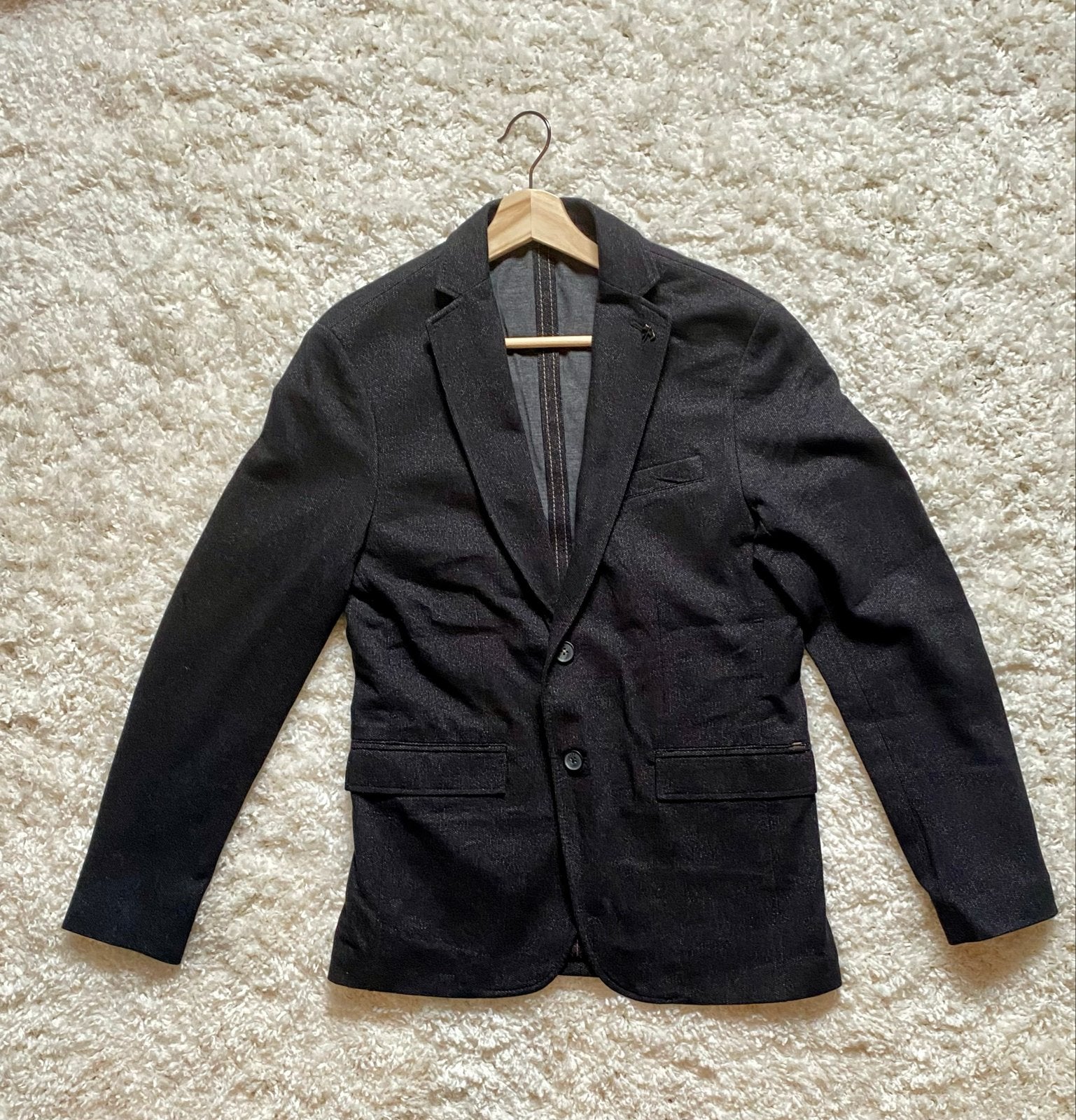 Stijlvol Zara Colbert - Maat 48, Kleding | Heren, Ophalen of Verzenden, Zo goed als nieuw, Maat 48/50 (M), Grijs