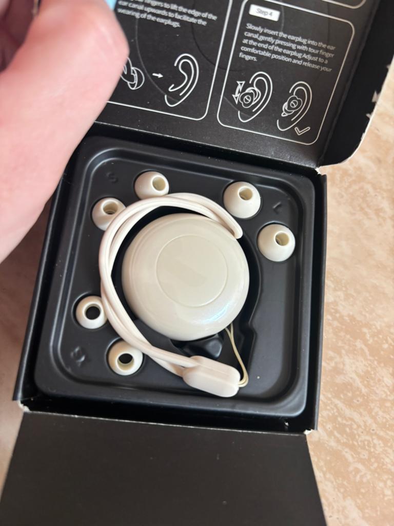 Oordopjes noice calcelling beige nieuw en herbruikbaar, Ophalen of Verzenden, Nieuw