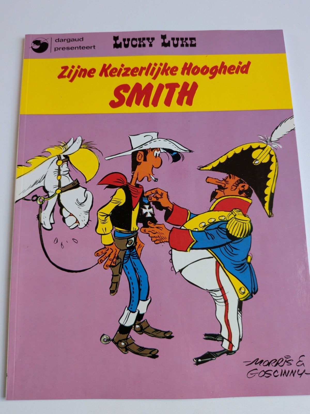 Lucky Luke - Zijne Keizerlijke Hoogheid Smith, Boeken, Eén stripboek, Ophalen of Verzenden, Zo goed als nieuw, Morris & Goscinny
