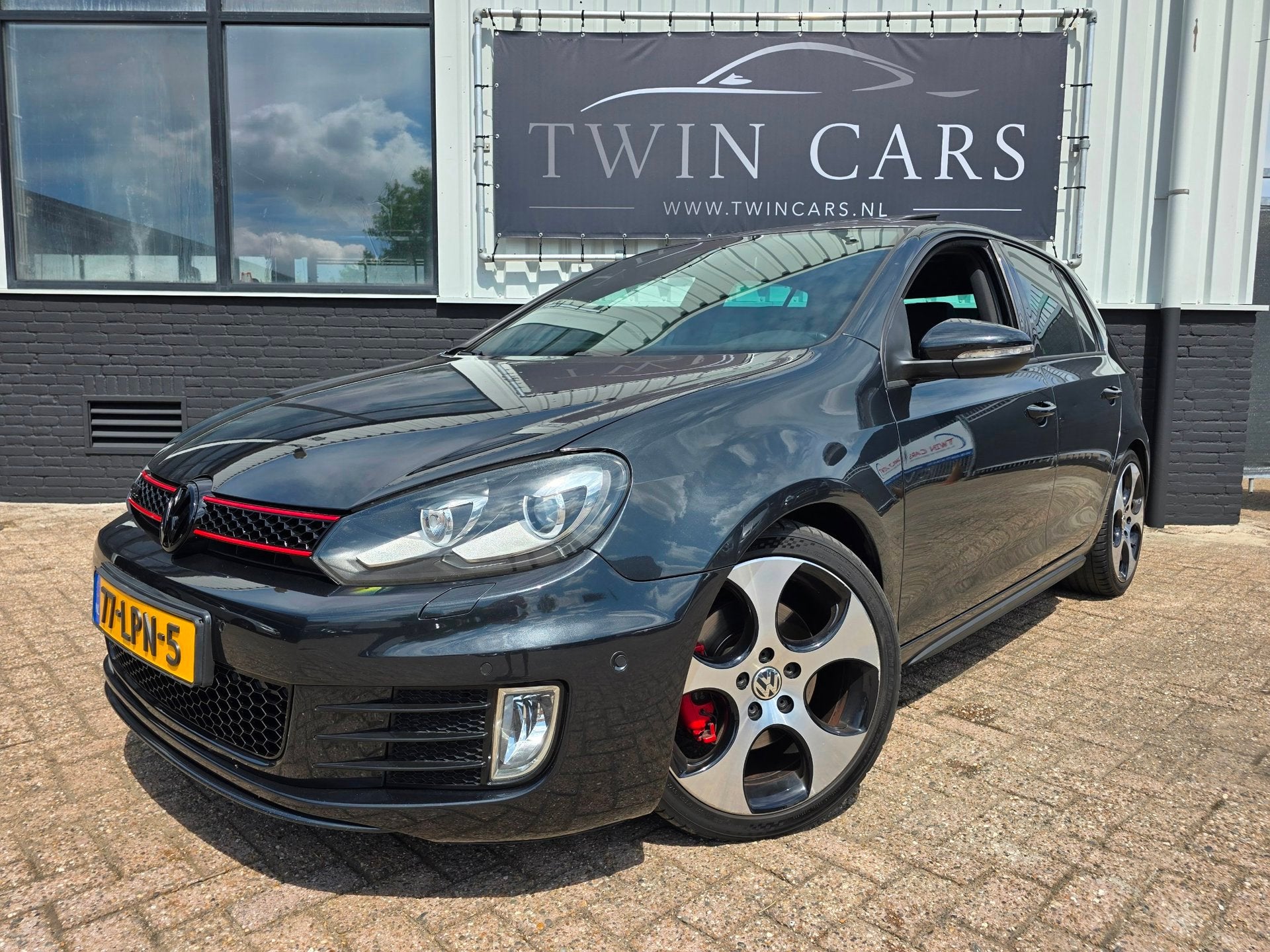 Volkswagen Golf 2.0 GTI DSG Schuifdak Leder Xenon Org NL, Euro 5, Gebruikt, Zwart, 4 cilinders