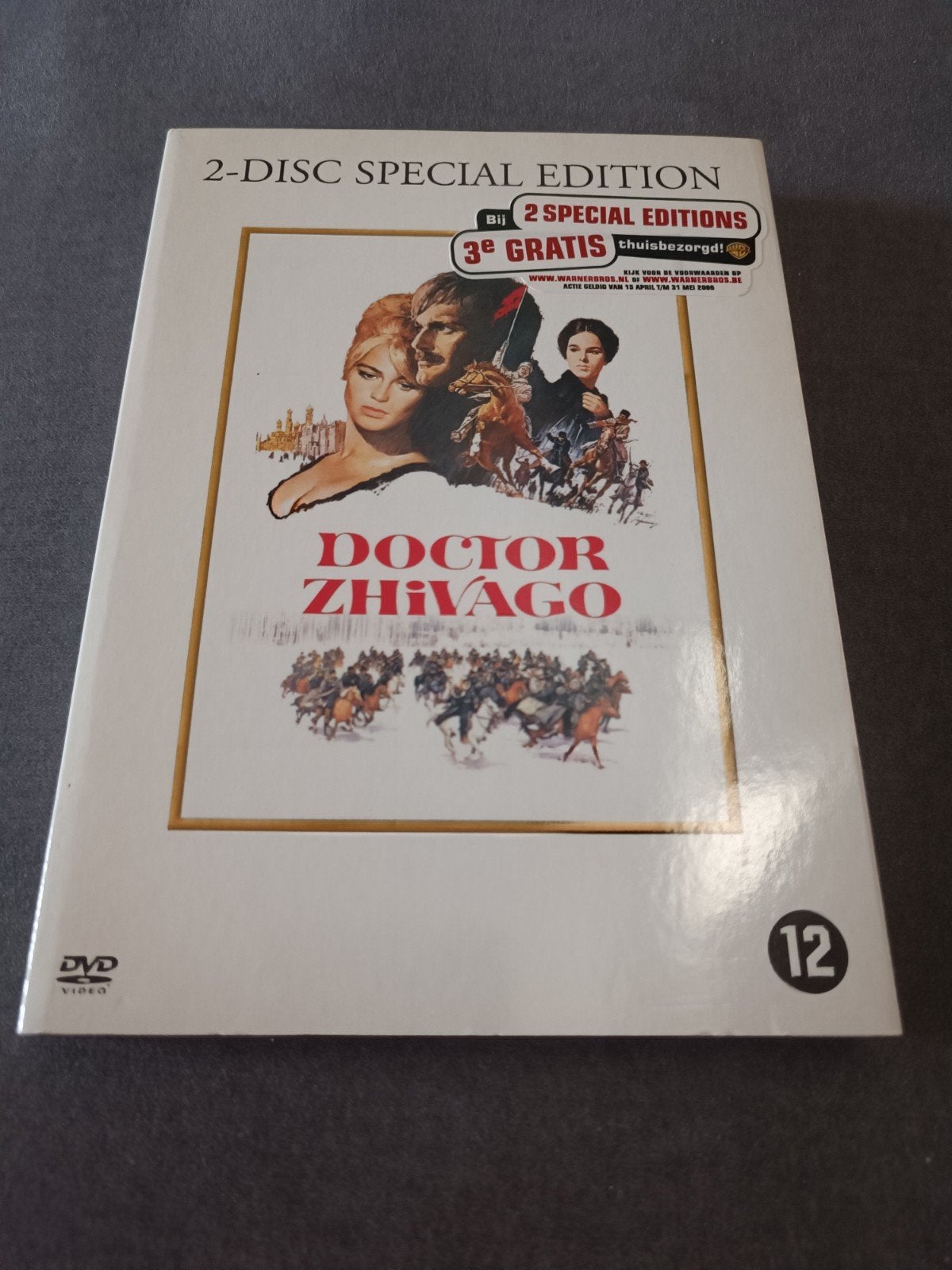 Doctor Zhivago - dvd, Vanaf 12 jaar, Ophalen of Verzenden, Zo goed als nieuw, Drama