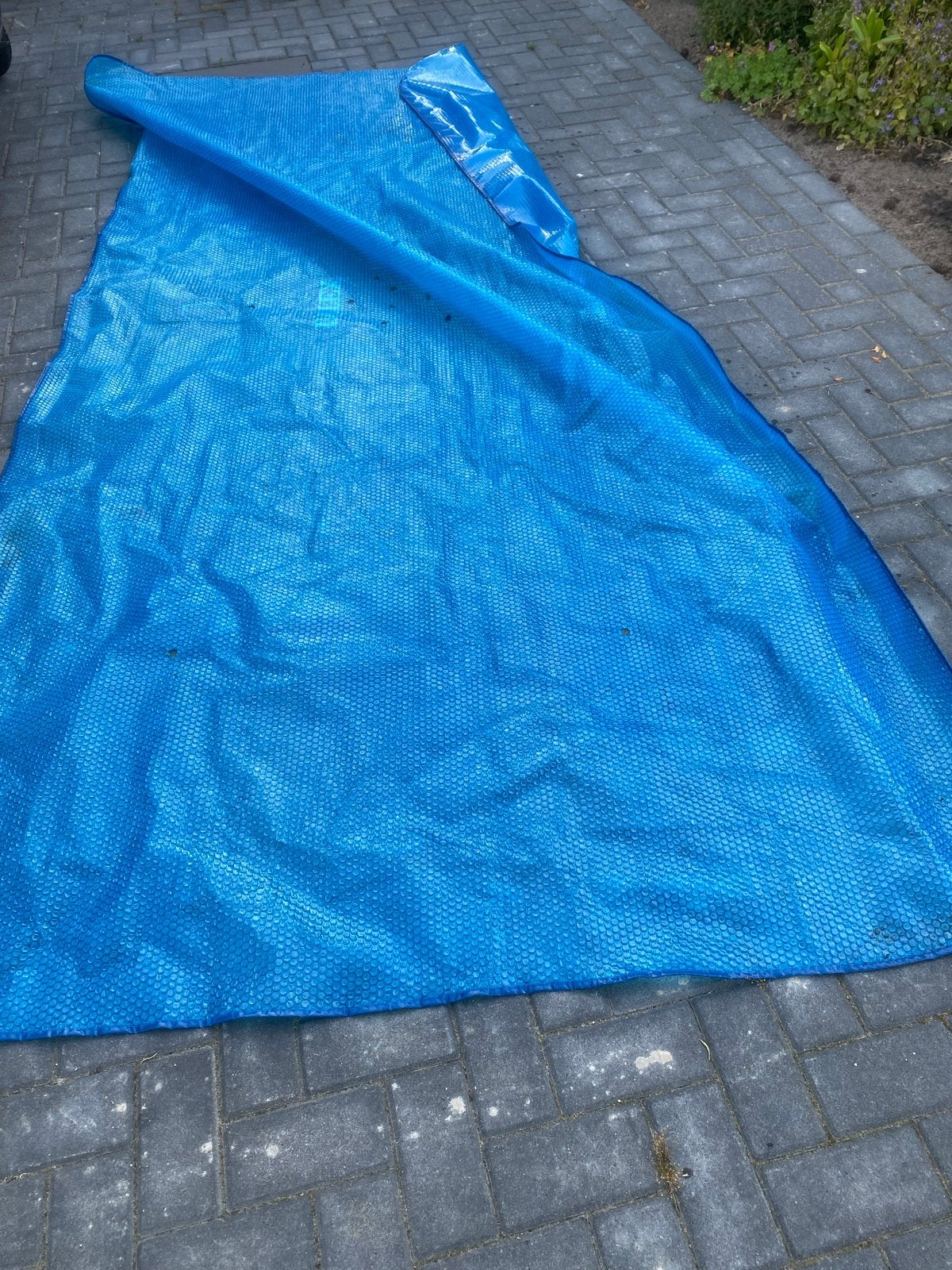 Intex Solar Zwembad Afdekzeil - Als nieuw! 2 x 4 meter, Ophalen, Gebruikt, Afdekzeil