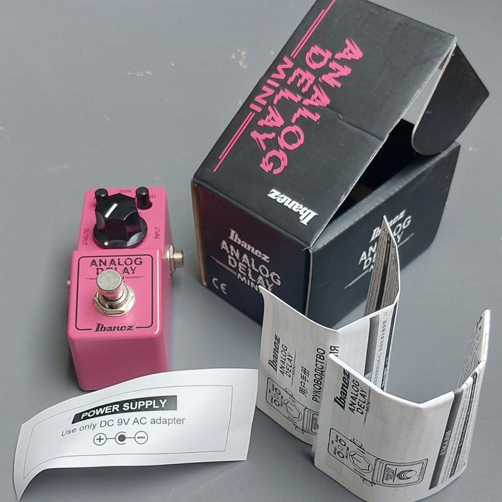 Ibanez AD MINI Analog Delay, Muziek en Instrumenten, Effecten, Verzenden, Zo goed als nieuw, Delay of Echo