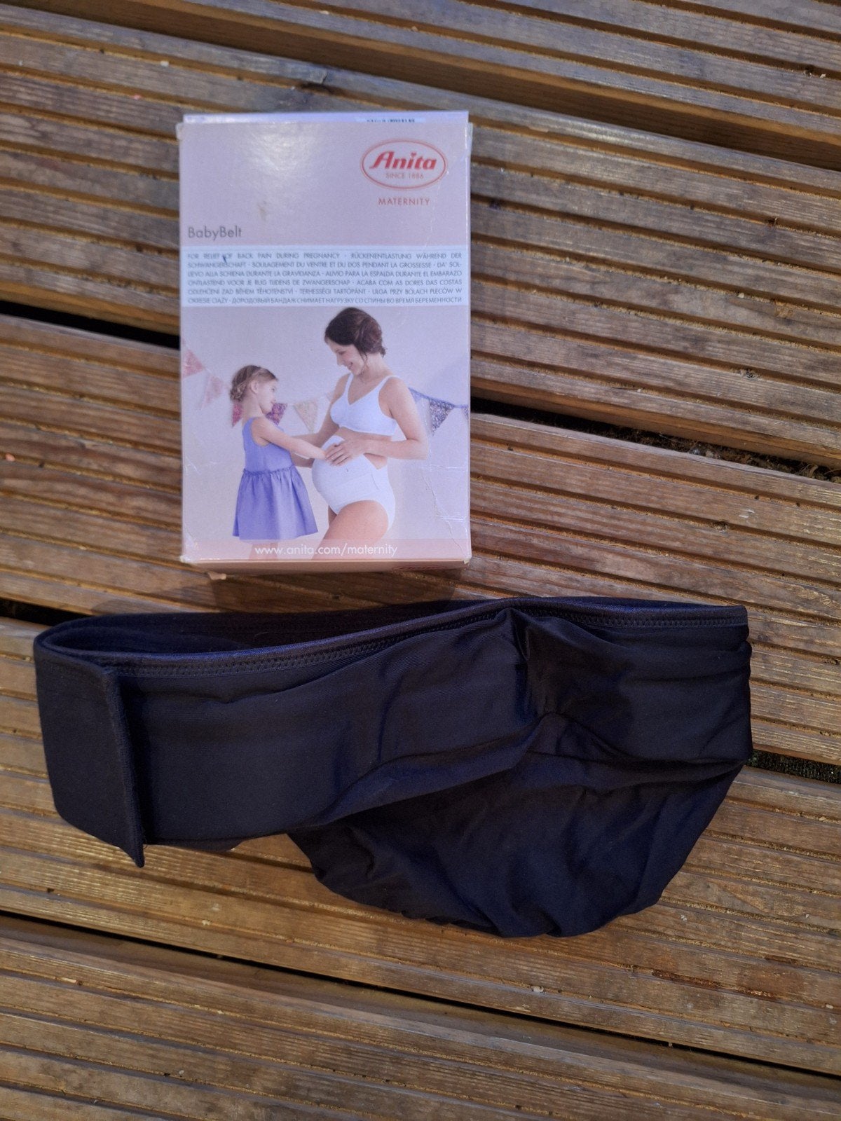 Anita Maternity Babybelt Positieband zwart XS, Kleding | Dames, Positiekleding, Anita, Ophalen of Verzenden, Zo goed als nieuw