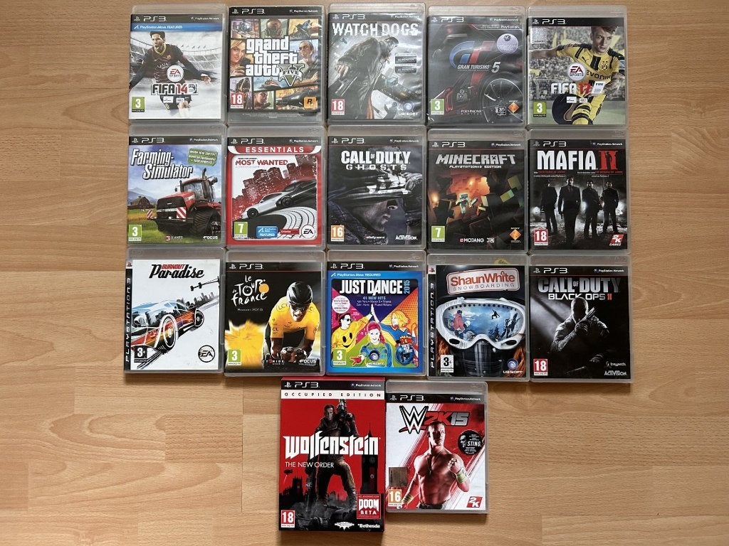 PS3 Games, 1 speler, Ophalen, Gebruikt, Vanaf 3 jaar