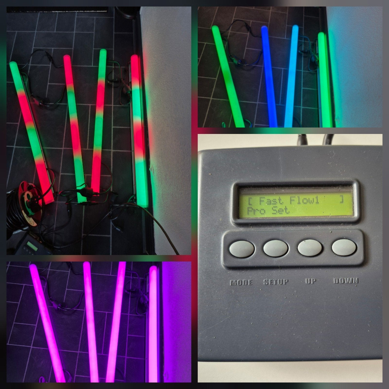 TubeLed / JB Systems / met dmx controller / compleet, Ophalen, Zo goed als nieuw