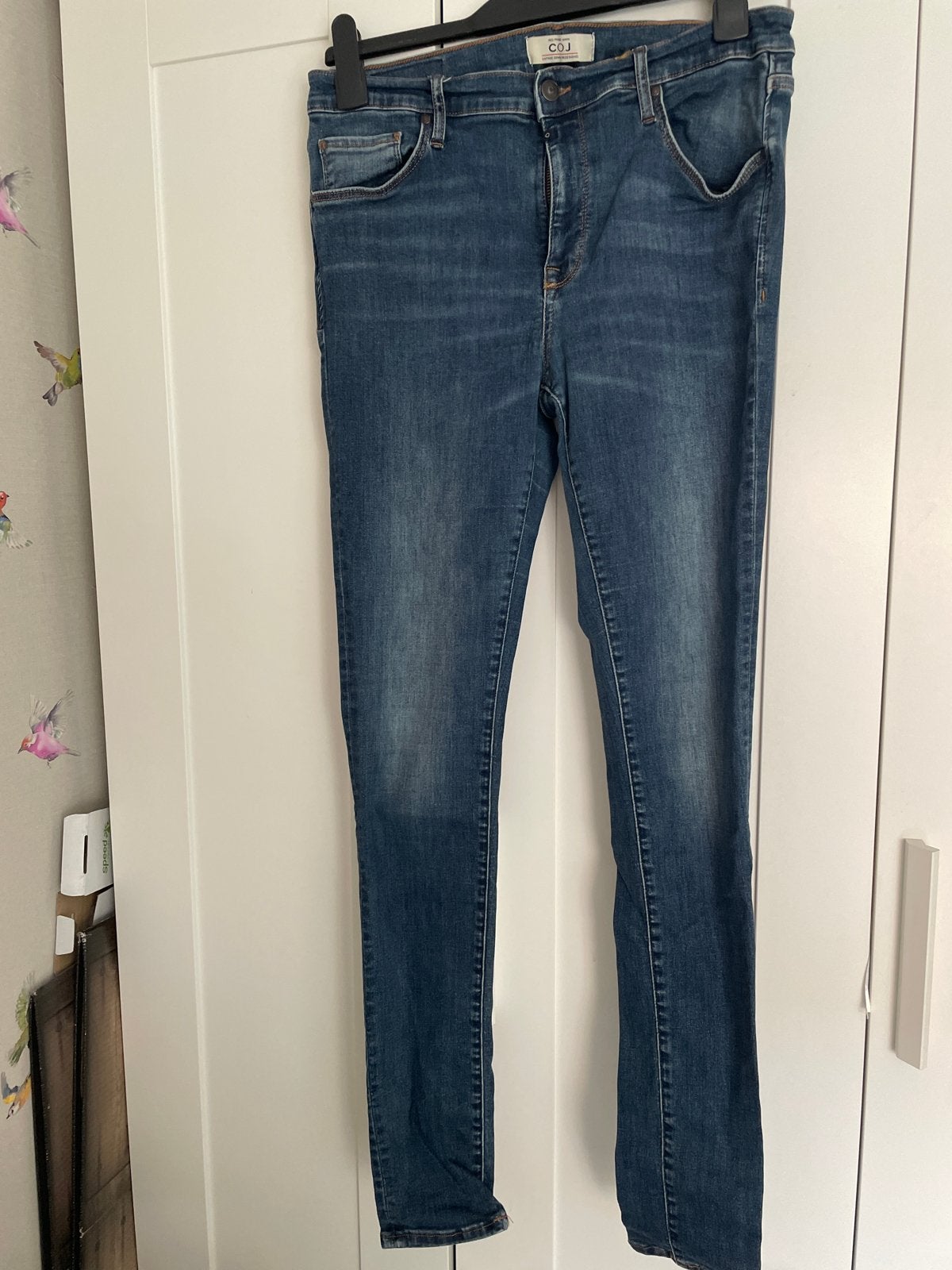 COJ Sophia Green Way Reshape Super Skinny Jeans W34 L32, Kleding | Dames, Ophalen of Verzenden, Zo goed als nieuw, Blauw, W33 - W36 (confectie 42/44)