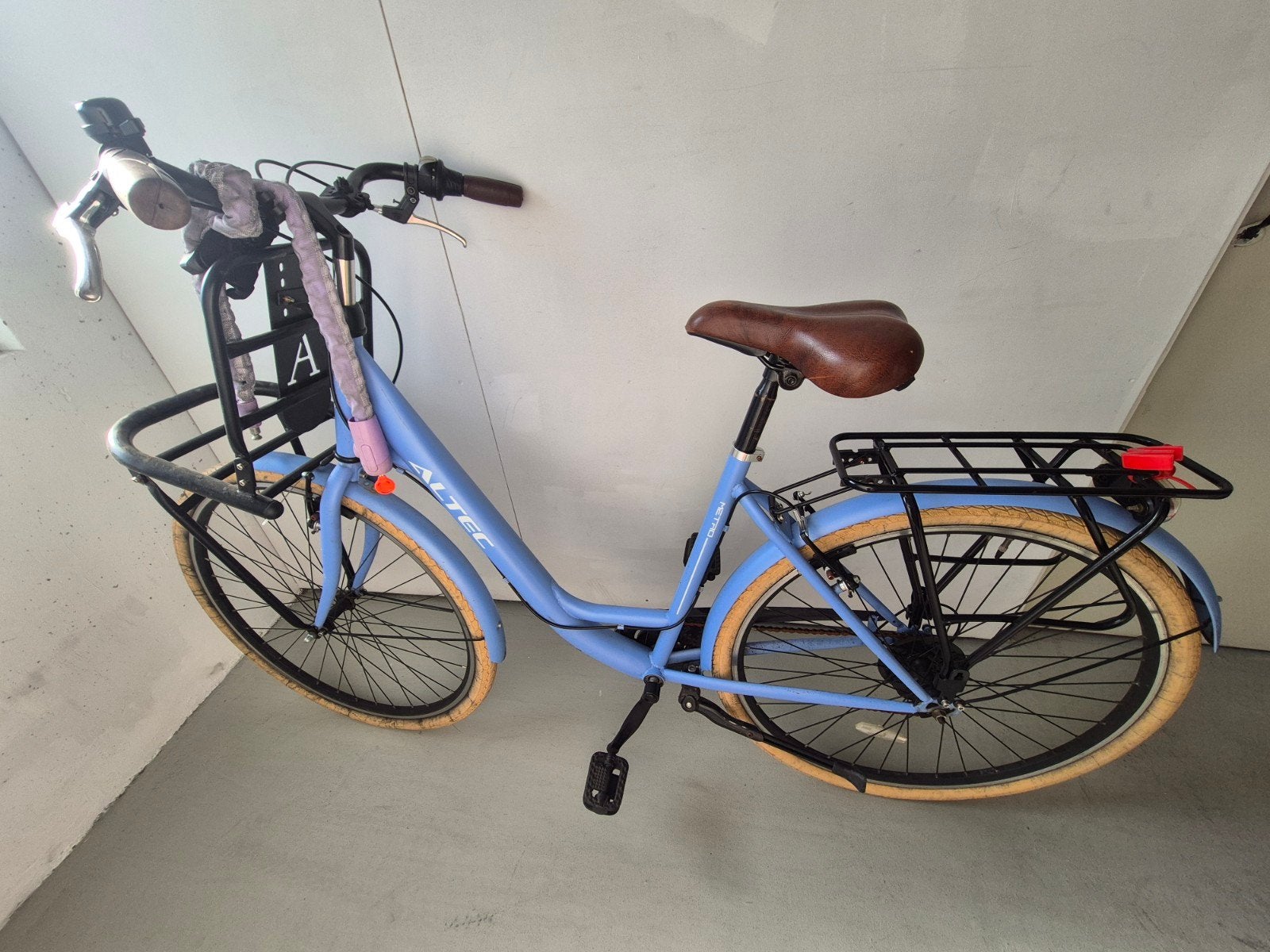 Altec Metro 28 inch Transportfiets 7v Frozen Blue Dames, Velgrem, Versnellingen, Ophalen, Overige merken