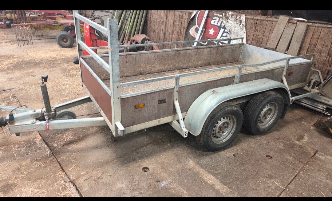 tandemasser met kenteken 2000 kg, Auto diversen, Ophalen, Gebruikt