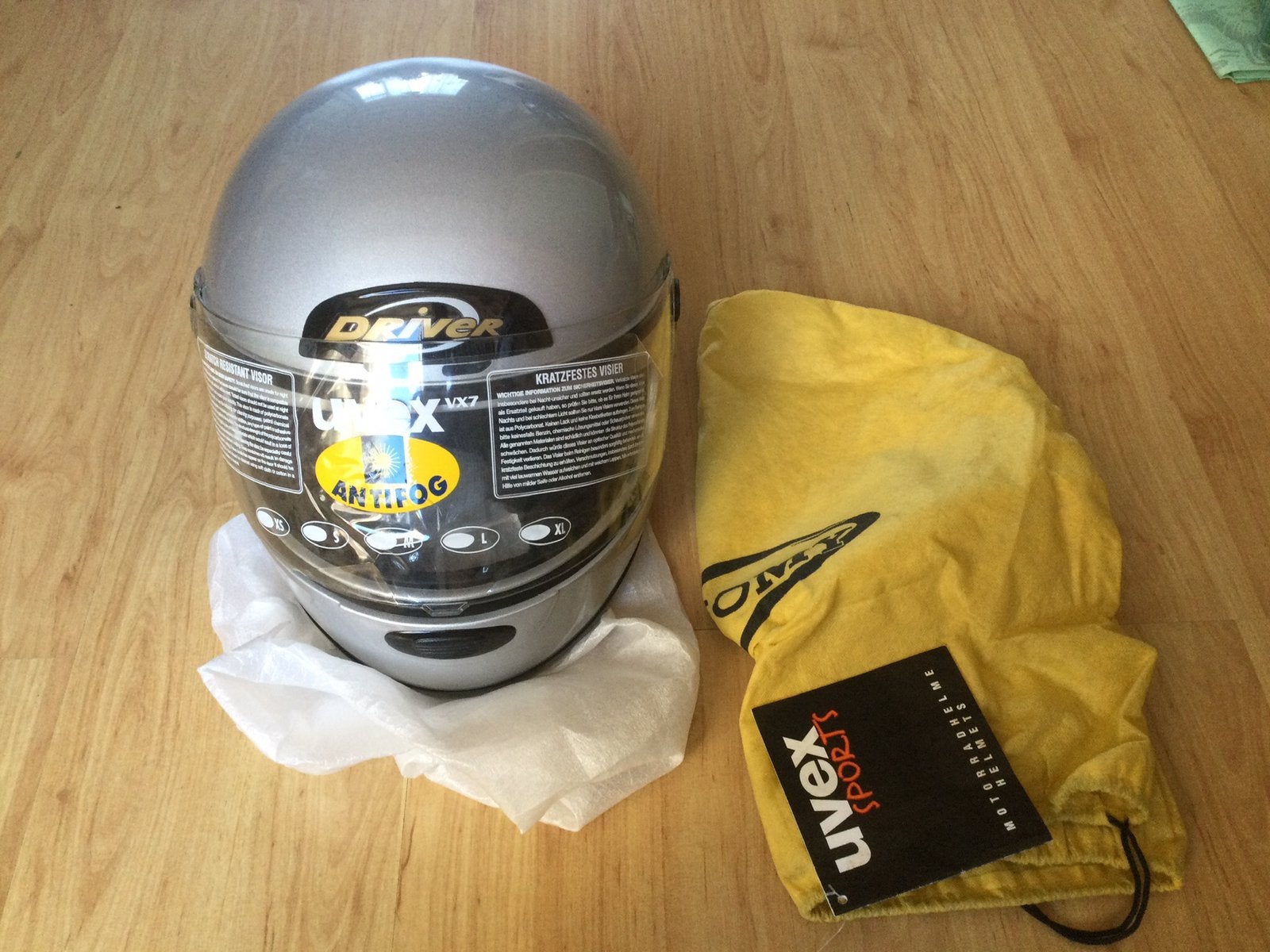 Motorhelm of Scooter helm met Hoes, Motoren, Overige merken, XL, Ophalen of Verzenden, Integraalhelm