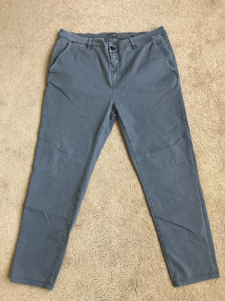 Groene broek Jack Closed, maat 30, Kleding | Dames, Verzenden, Maat 42/44 (L), Lang, Gedragen