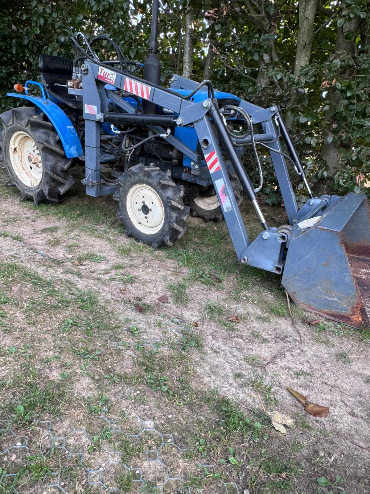 Iseki TX1300 mini- compacttractor, Gebruikt, Tot 2500, Tot 80 Pk, Ophalen