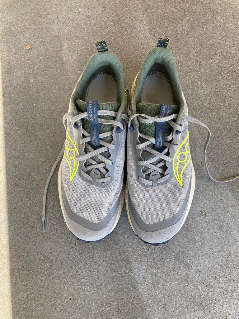 Heren running trail schoenen mt 47, Sport en Fitness, Loopsport en Atletiek, Ophalen of Verzenden, Zo goed als nieuw, Hardloopschoenen