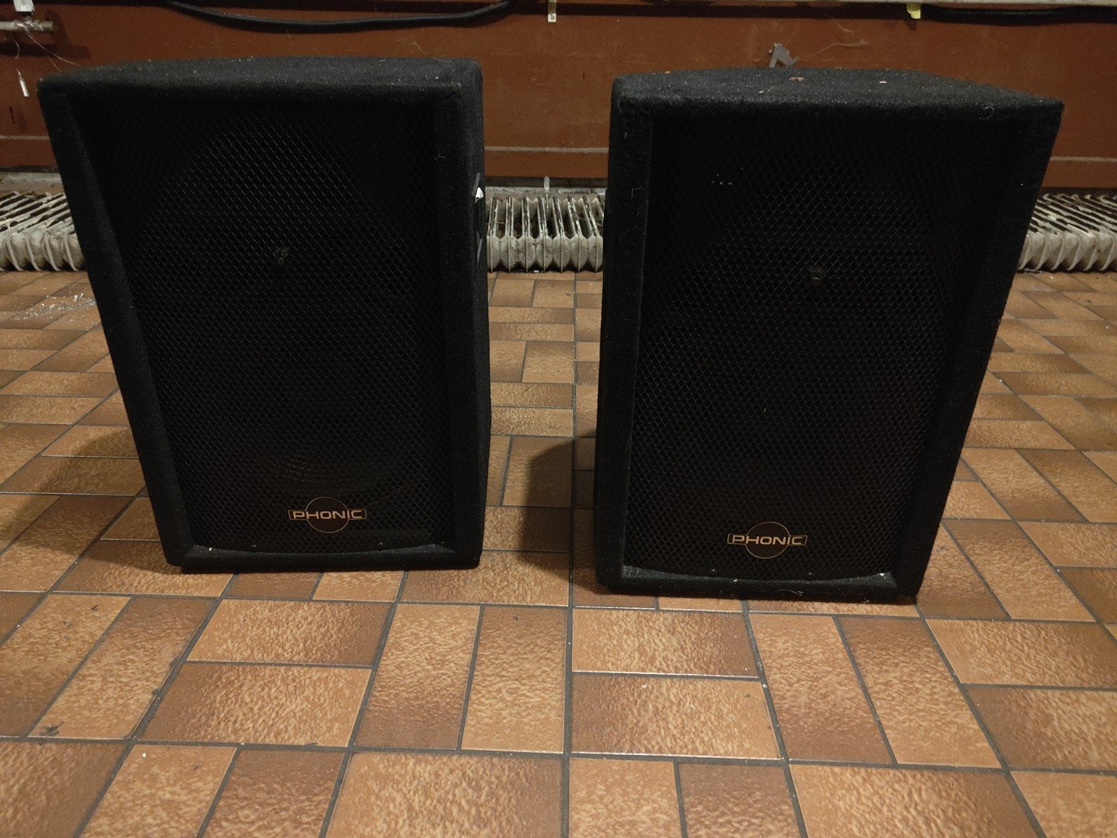 Phonic SEM712A actieve speakerset, Gebruikt, Overige typen, Ophalen, 150 watt of meer