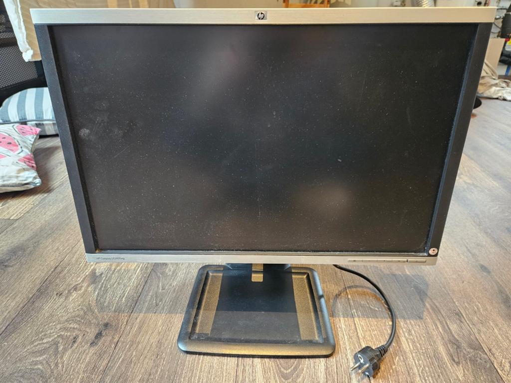 HP LA2405wg Monitor - 24 inch Full HD, Ophalen, Gebruikt, Full HD, HP