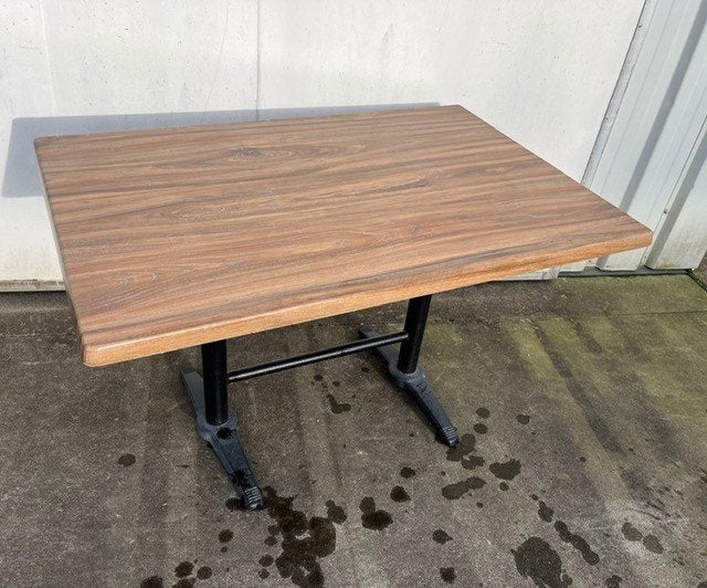 12 stuks horeca bistro terrastafels 80x80 120x80 cm outdoor, Ophalen, Zo goed als nieuw
