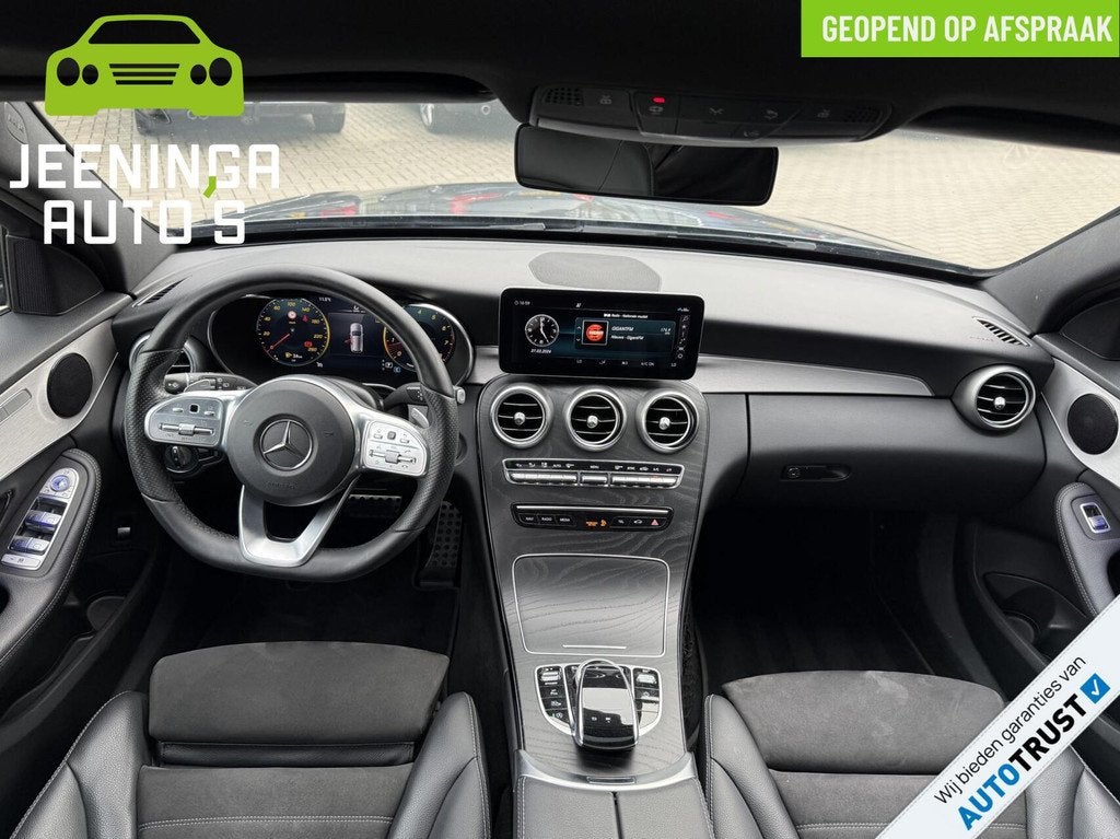 Mercedes C-klasse Estate 200 Business Solution AMG|Pano|Stoe, Auto's, Automaat, 4 cilinders, 1465 kg, 184 pk