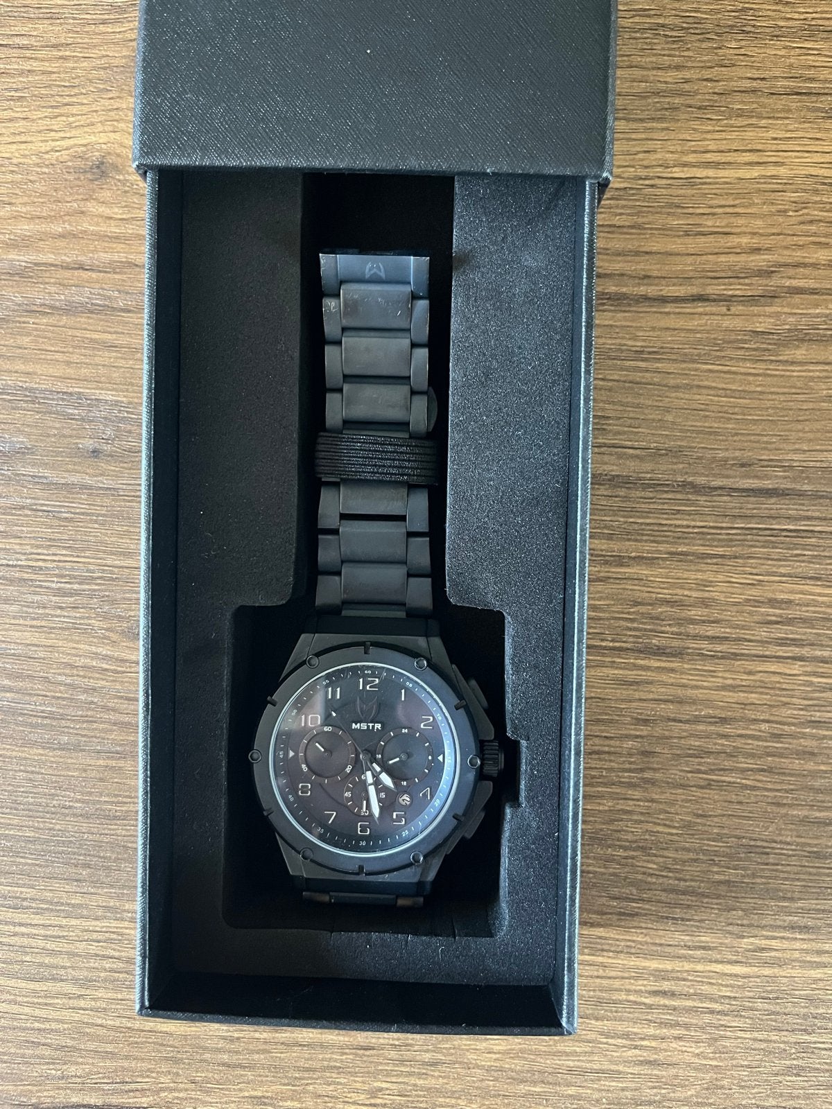 MSTR MK4 Horloge - Blauwe Matte Finish - 44mm Kast, Sieraden, Tassen en Uiterlijk, Horloges | Heren, Gebruikt, Polshorloge, Overige merken