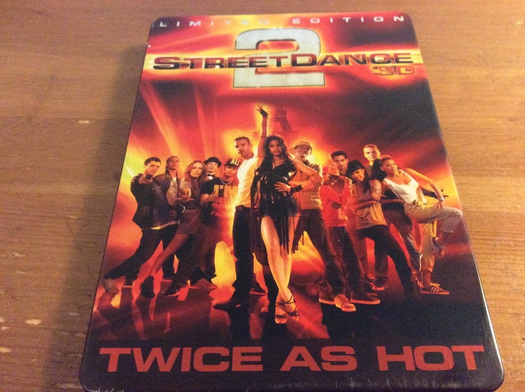 Streetdance 2 limited 3D edition. steelbook met 3D brillen, Vanaf 12 jaar, Ophalen of Verzenden, Gebruikt