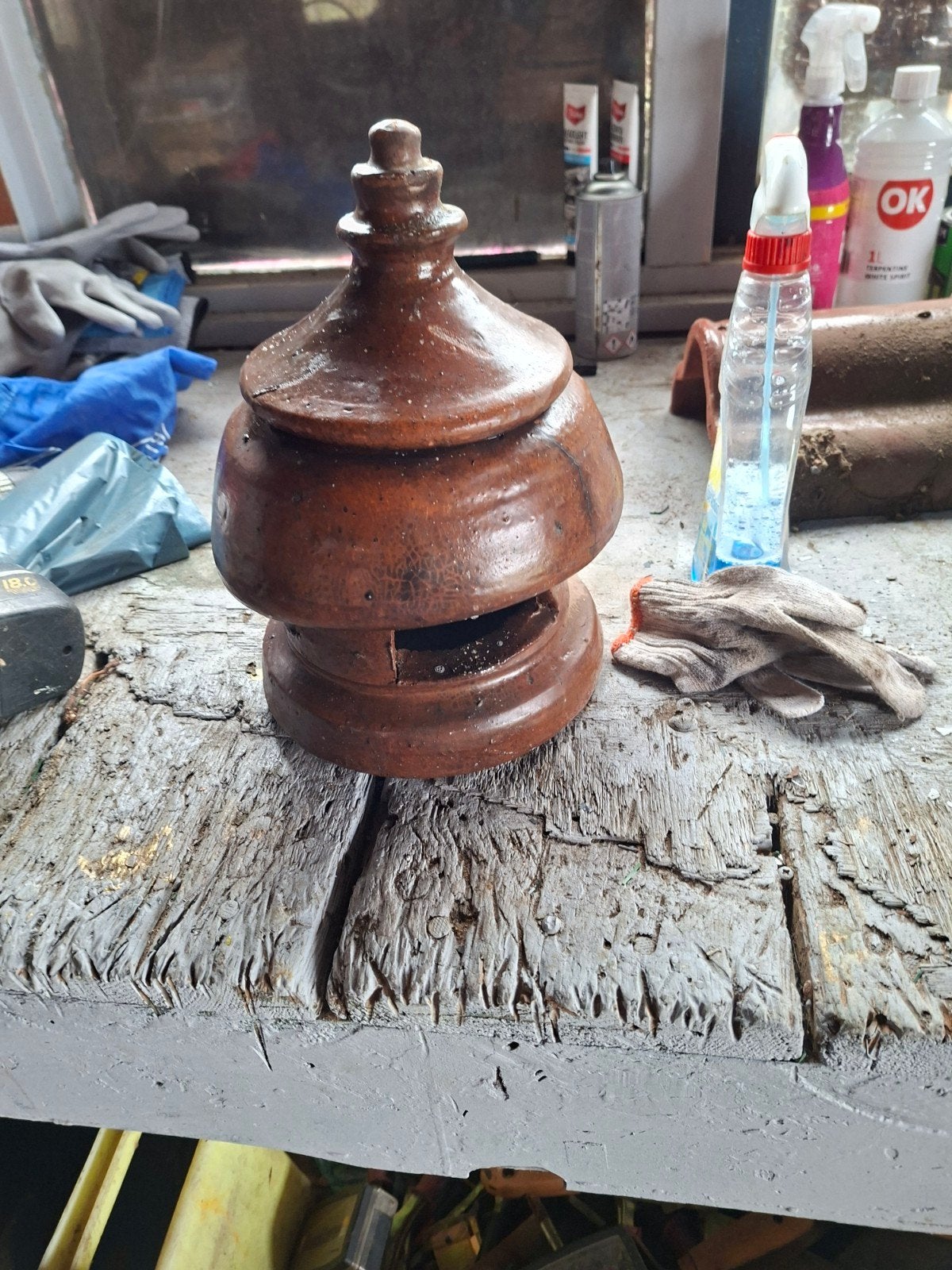 Schoorsteen pot, Ophalen of Verzenden