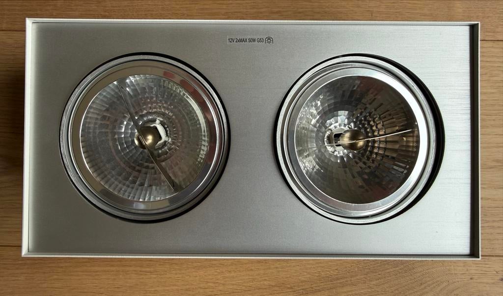 Philips Lirio plafondspot - 4 stuks, Ophalen, Gebruikt, Metaal