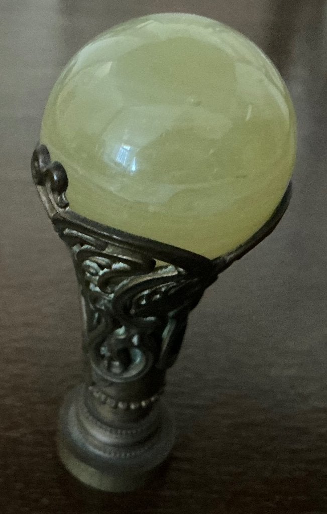 Antieke zegelstempel Jac. den Dulk Scheveningen 1900-1920, Ophalen of Verzenden