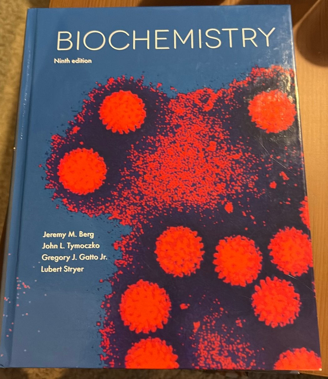 Biochemistry 9th edition - Jeremy m. Berg, Boeken, Ophalen of Verzenden, Beta, Zo goed als nieuw, WO