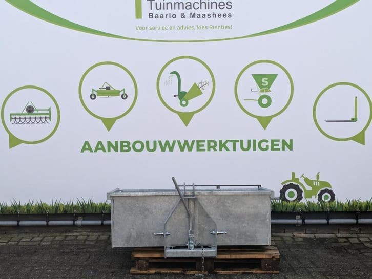 NIEUW Grondbak 130 cm, Zakelijke goederen, Agrarisch | Werktuigen, Niet ingevuld, Transport, Niet ingevuld, Ophalen of Verzenden