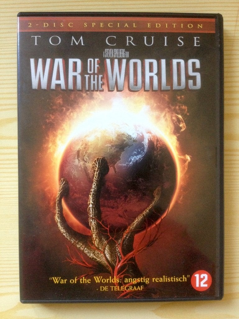 dvd War Of The Worlds met Tom Cruise (2 disc edition), Cd's en Dvd's, Dvd's | Science Fiction en Fantasy, Ophalen, Engels, Speciale editie