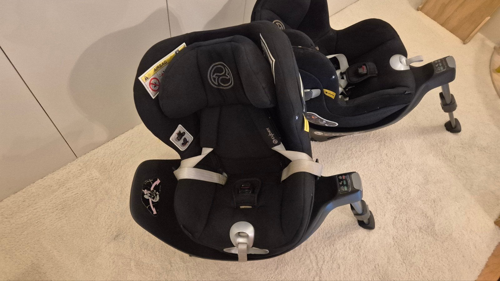 Cybex Sirona Z met base, Gebruikt, 0 t/m 18 kg, Isofix, Ophalen