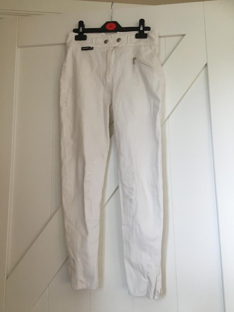 Witte rijbroek Eurostar, Dieren en Toebehoren, Gebruikt, Dressuur, Dames, Onderkleding