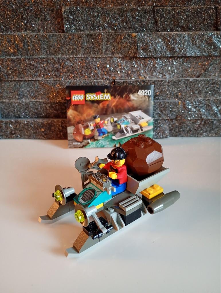 Lego System 4920 'Rock Raiders the Rapid Rider', Ophalen of Verzenden, Zo goed als nieuw, Complete set, Lego